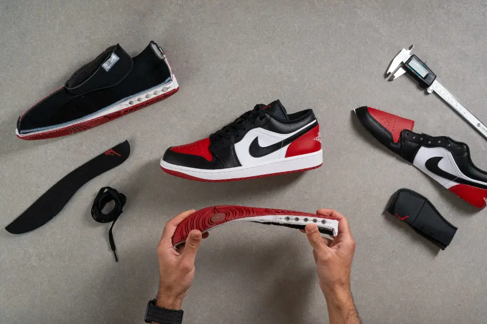 build quality of black toe Air Jordan 1's